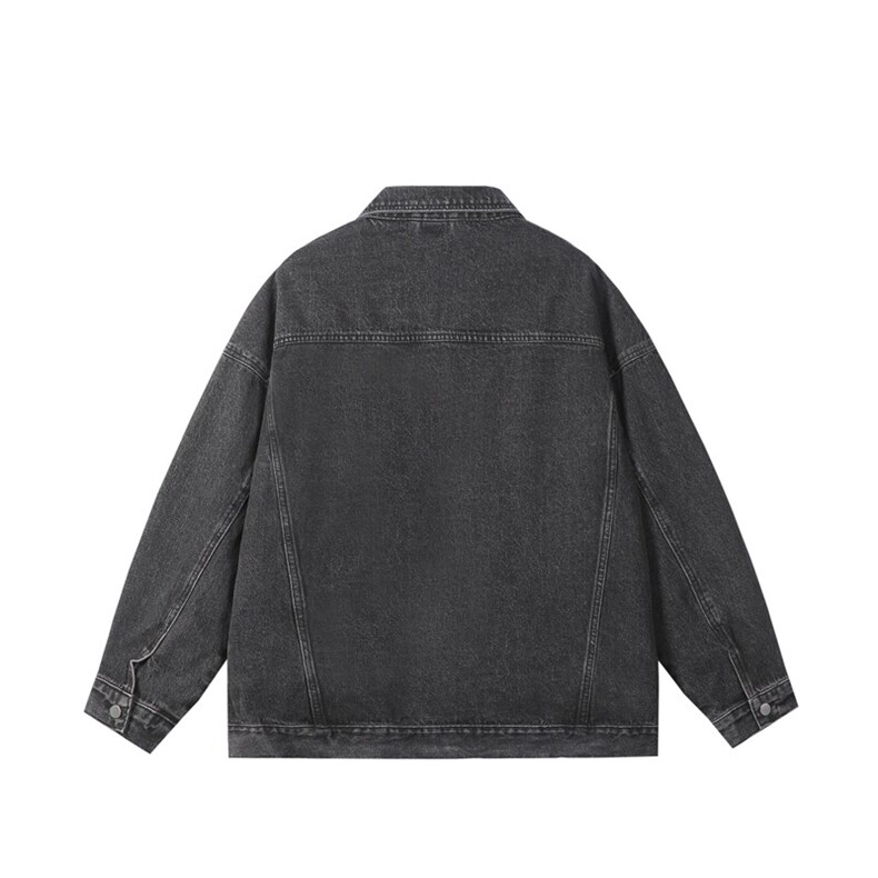 25春季新款水洗宽松工装牛仔夹克外套N2023/P105148,男装夹克,星座202-1