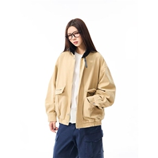 美式复古巴恩风工装大口袋潮牌外套长袖翻领夹克JK1570-P75，男装夹克，星座308B-2