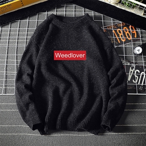 M19046-P45 加绒款-P65 加厚加绒毛衣男大码毛线衣男针织衫男线衫图片