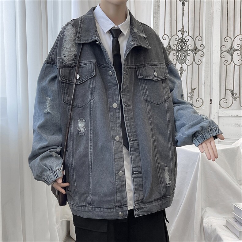 潮流夹克潮男春季宽松版夹克JW325P60图片