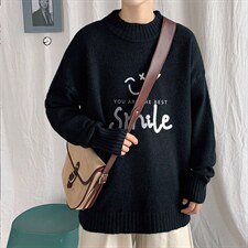 ！2023秋冬季新款男士半高领毛衣百搭加厚针织衫M601P45控68,男装针织衫/毛衣,电商B220