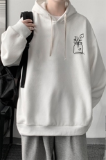 连帽卫衣男大码胖子帽衫大号运动服WY2430-P35，男装卫衣，电商A040
