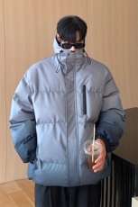 港风防水渐变色冲锋衣棉衣男成分:聚酯纤维MY77095P120控168，男装夹克，星座227-7