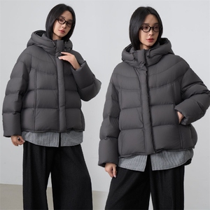现货2025年冬季新款羽绒服女90白鸭绒图片