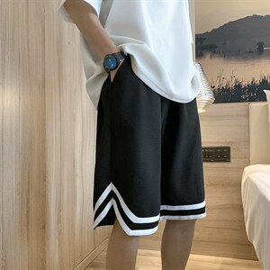 港风运动休闲裤男夏季潮流抽绳短裤D201-DM150-P30,男装牛仔裤,电商D321-1