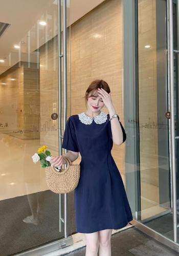 麻料连衣裙，女装连衣裙，地海衣社