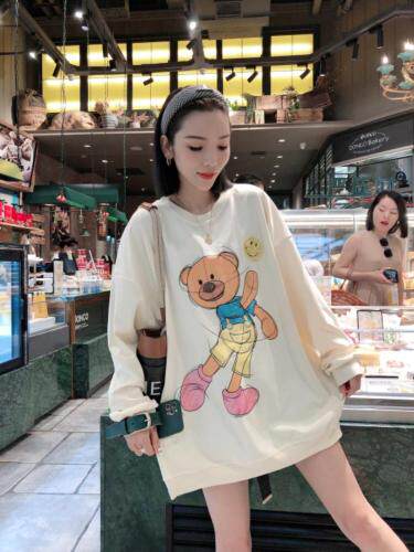 【秋款卫衣】彩绘小熊，，女装卫衣/绒衫，一杭
