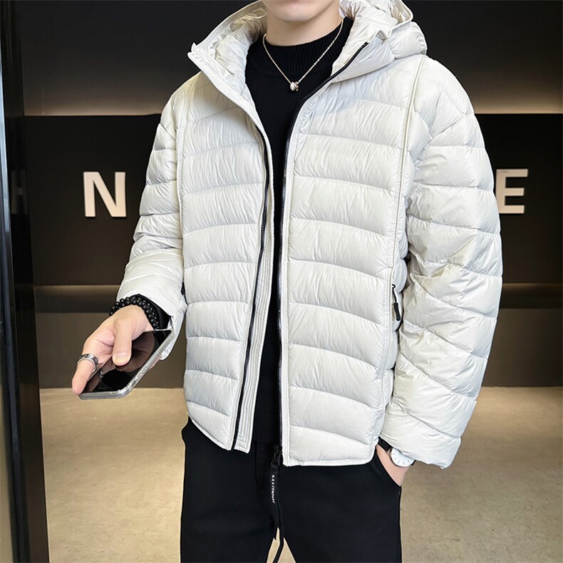 新标902025新款保暖运动休闲宽松排骨服连帽羽绒服5878-P355,男装羽绒服,电商A413