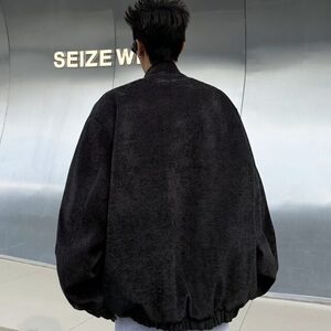 设计感夹克男女春秋季2025新款高级感老钱风格立领外套W9346/P86图片