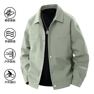 现货 春季新款工装夹克男飞行员美式上衣外套A02519-P85图片