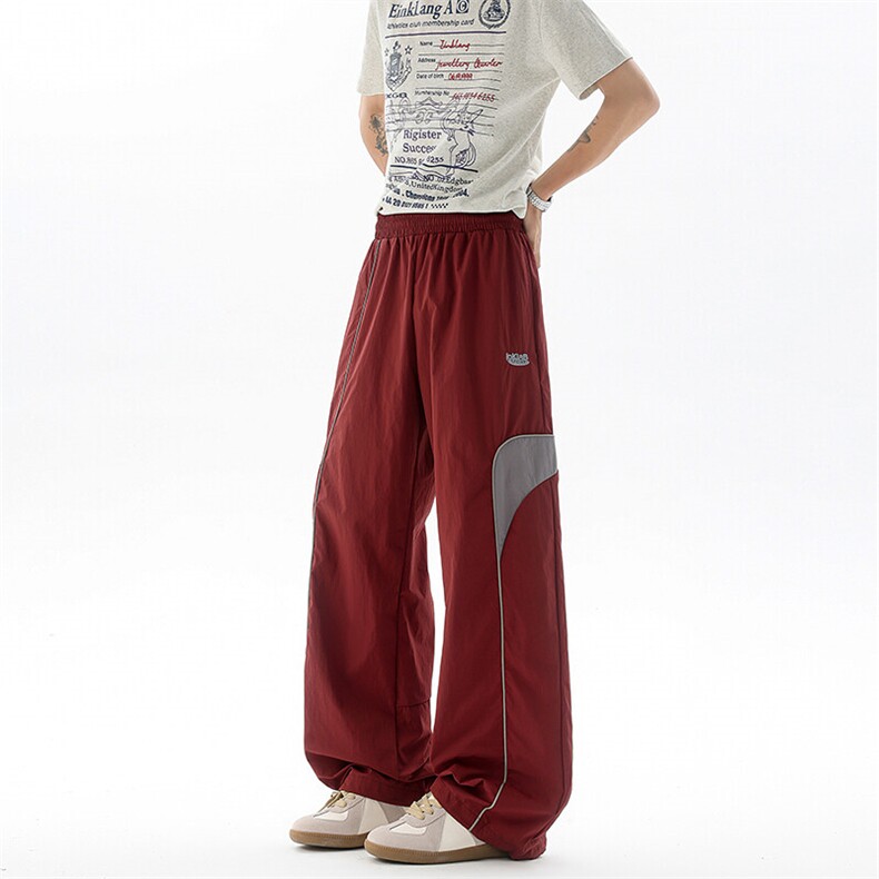 D206-18XL-M美式速干运动裤男宽松抽绳复古休闲裤子冲锋裤K9146，女装休闲裤，电商D206-1