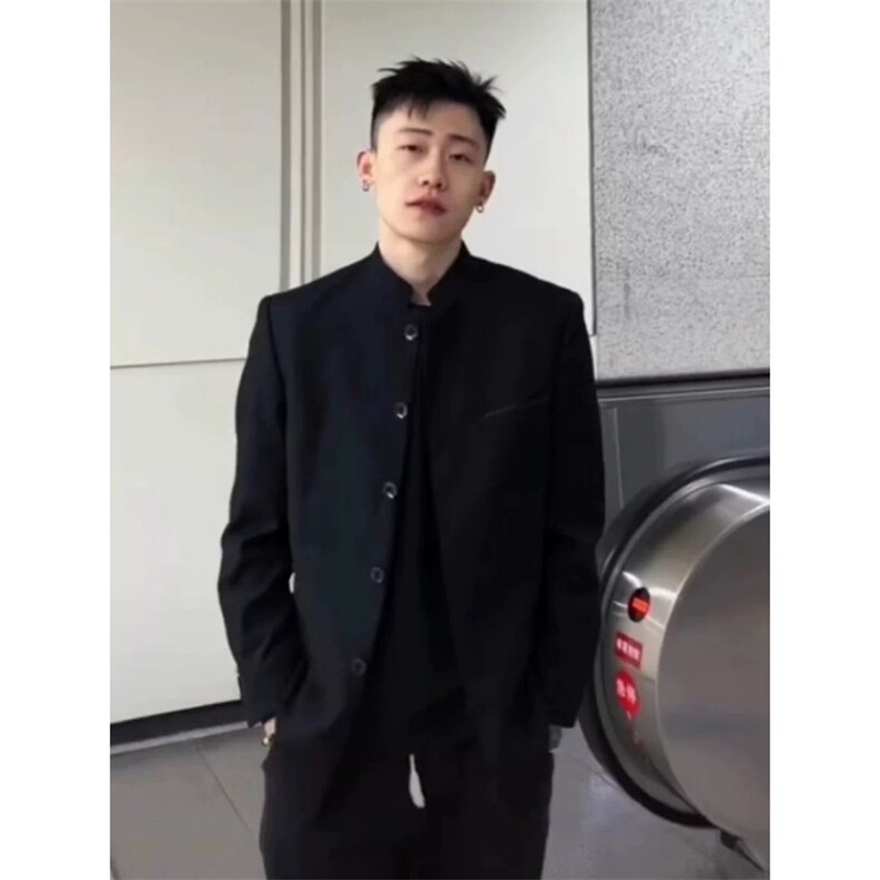 706-1-ZS1893-P58特P现货秋冬男士中山装外套高档西装夹克,男装夹克,星座706-1