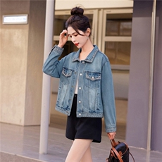 2026年春季牛仔外套，女装牛仔外套，浪花E族（衣布洛）