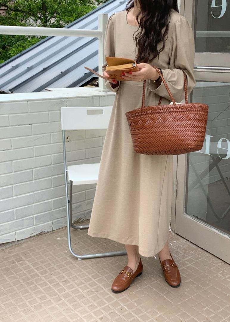 净版连衣裙，女装连衣裙，GREENO