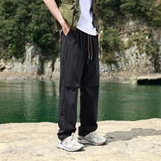 休闲裤男夏季新款港风宽松山系工装裤K718-P46，男装休闲裤，星座214-3