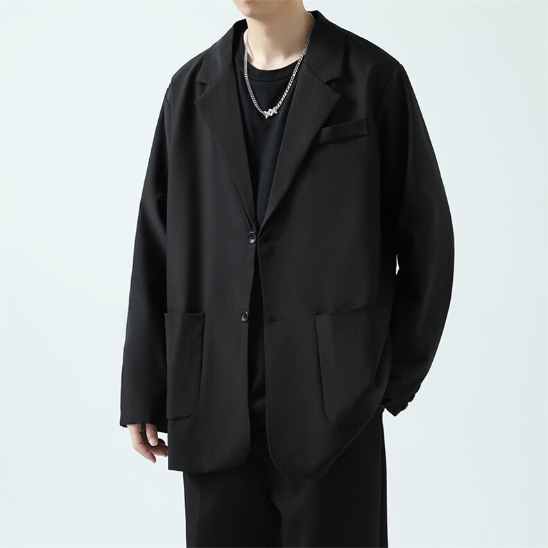 高级感小西装春秋季男士痞帅外套西服217-2-XF2302-P75,男装西服套装,星座217-2
