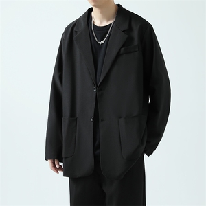 高级感小西装春秋季男士痞帅外套西服217-2-XF2302-P75图片