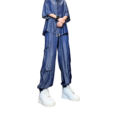 量大优供视频束脚冰丝长裤M-5XL特P30控68CK32，男装休闲裤，电商B325