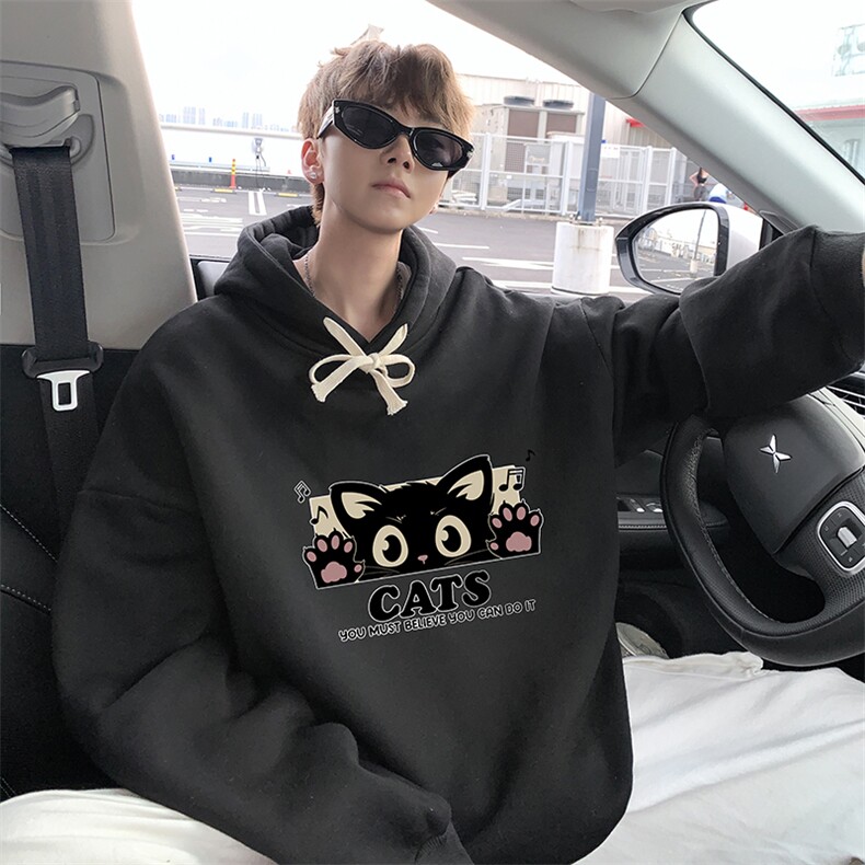 8XL连帽卫衣男大码胖子帽衫大号运动服WY2389-P35 加绒款-P40图片