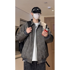 男士皮棉衣冬季加棉加厚皮衣外套棉服棉袄潮A266-MYPY010-P85特批，男装皮衣，电商A266