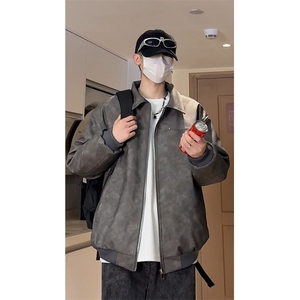男士皮棉衣冬季加棉加厚皮衣外套棉服棉袄潮A266-MYPY010-P85特批图片