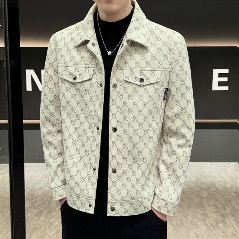 高档外套春秋款新款轻熟风韩版休闲百搭男装痞帅1018-JK911-P85,男装棉衣,星座1018