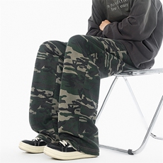 迷彩卫裤阔腿裤K2520批45，男装休闲裤，电商A073