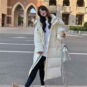 长款过膝宽松超保暖羽绒服190-F8803-P230-K348-50图片