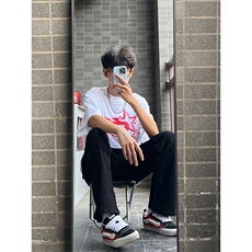 K1787～批60控88有货（自家图）2024美式vibe潮牌痞帅修身牛仔裤，男装牛仔裤，星座218-5
