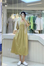 2022年百搭时尚披肩连衣裙,女装连衣裙,QIANCHEN 谦晨