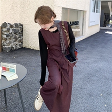 高级感复古气质马甲阔腿裤T恤套装女2025秋季新款时尚减龄三件套，女装套装/套裙，2C159
