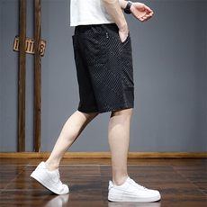 2024夏季男士休闲短裤青少年弹力运动百搭五分裤DK623-p39主推，男装休闲裤，星座224-1