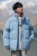 得物二开立领假两件石墨烯内里棉服棉衣外套9088特P85控118，男装棉衣，电商A309