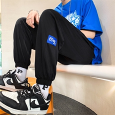 24春季酷潮新款冰丝裤子情侣休闲卫裤百搭青少年薄款K3605-P48,男装休闲裤,电商A009A(原A058A),电商基地 24春季酷潮新款冰丝裤子情侣休闲卫裤百搭青少年薄款K3605-P48,男装休闲裤,电商A009A(原A058A),电商基地