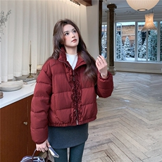 小香风羽绒服女短款2025冬季新款高级感小个子超好看洋气显瘦外套，女装羽绒服，2C126