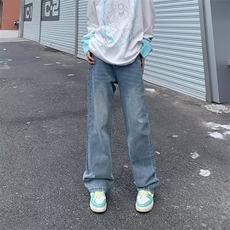 水洗复古牛仔裤男2024春季新款美式K740-P45，男装牛仔裤，星座1109-3