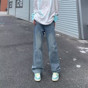 水洗复古牛仔裤男2024春季新款美式K740-P45图片