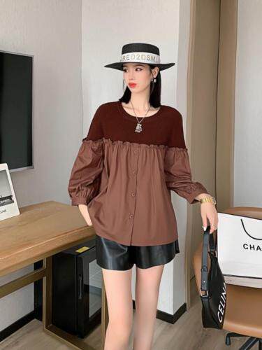 【现货】秋装小衫、黑，卡，其它，英雅姿秀