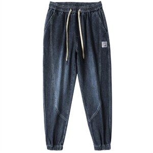 22秋冬抖音新品新潮时尚束脚百搭男士牛仔裤男K8803-P52图片