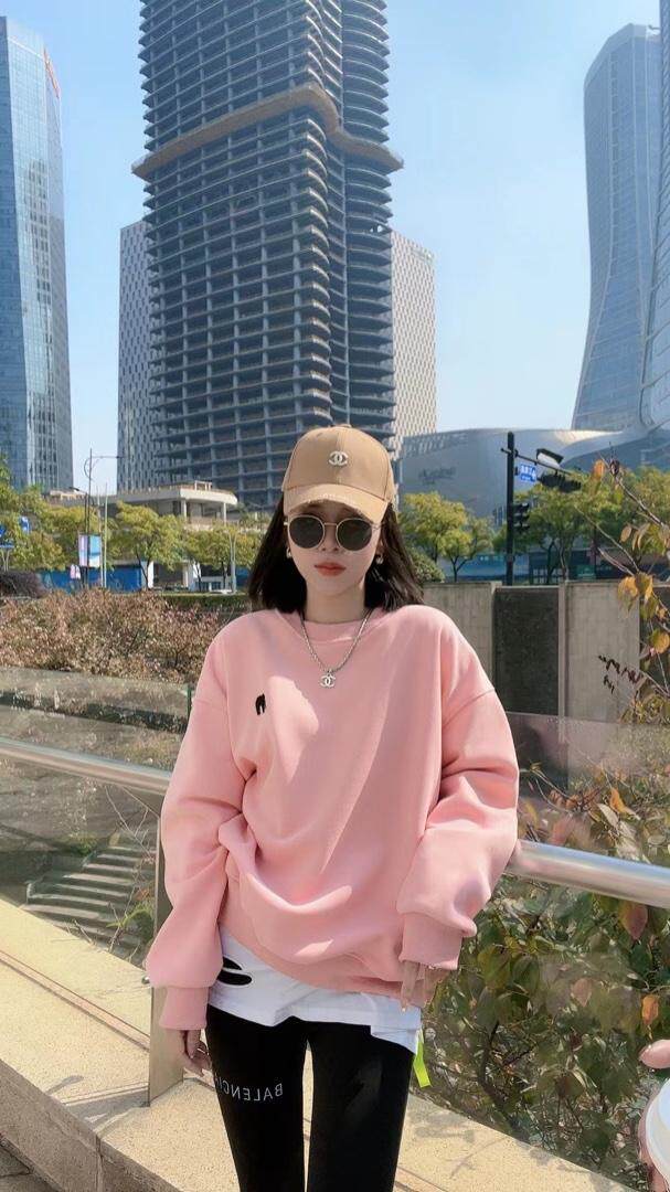 刺绣小象百搭款卫衣，女装卫衣/绒衫，一杭