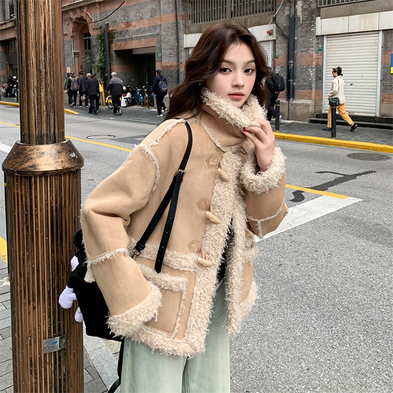 【新款现货】皮毛一体082-6665P190K278，女装皮草，浙宝192（原082）