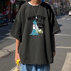 Q11074-P30春夏季七分袖t恤男大码五分袖男短袖中袖，男装T恤，电商A040