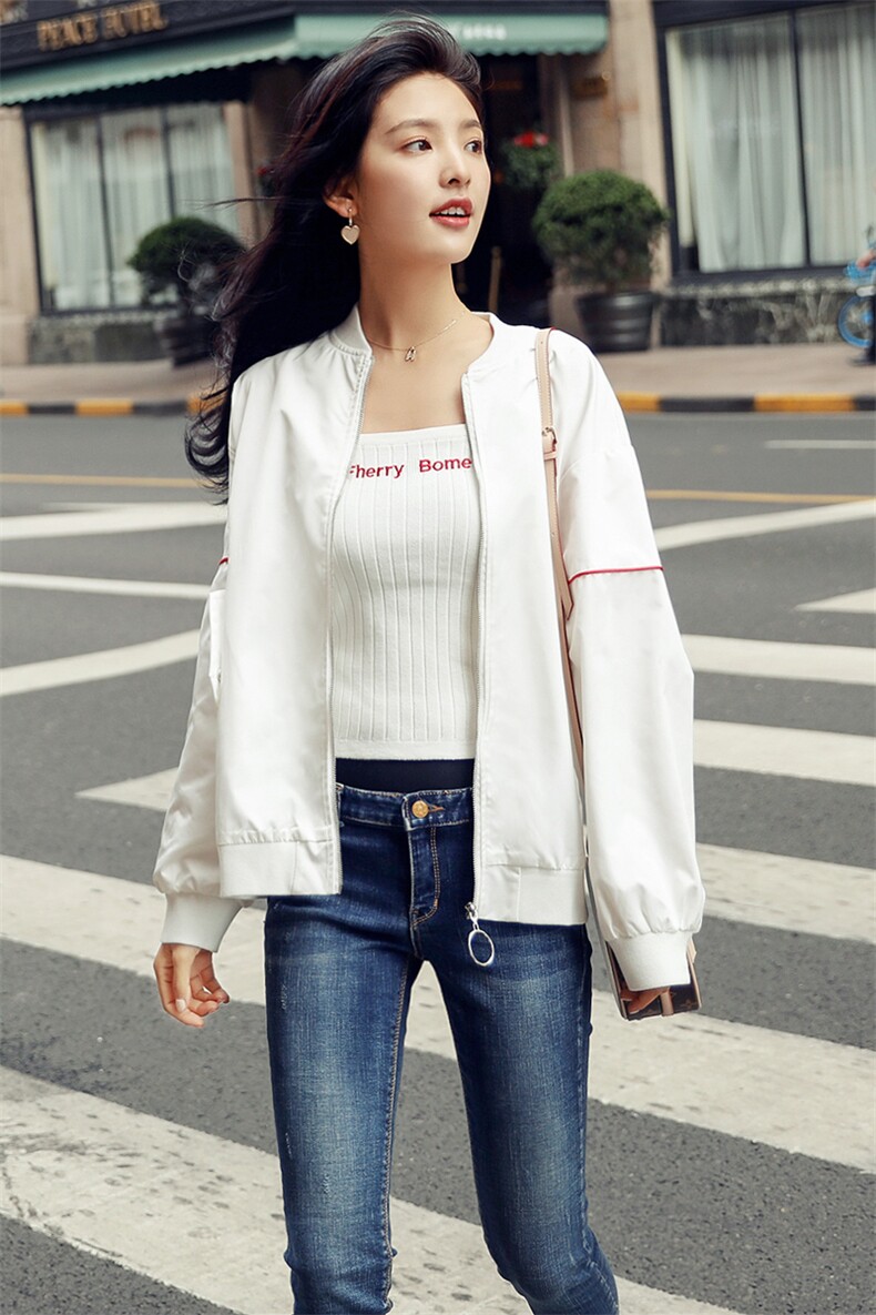 法国ASW高级感小香风外套女秋冬ins时尚棒球服小个子短款夹克上衣,商品下架区,帛香坊