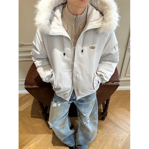 517A-8-Y93-P98毛领可拆卸加棉高品质派克服情侣棉衣外套,牛仔裤搭配什么样腰带好看吗图片
