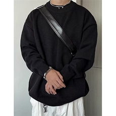 毛衣男士冬季宽松慵懒风线衣外套简约内搭打底针织衫MY01，男装T恤，星座1116A（原606A-3）