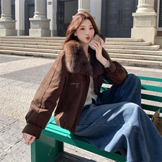 现货新款2165-P475-K669新G标90白鸭绒派克服，女装羽绒服，然然