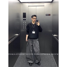 现货已出DMY306-特批55高质量北极绒肌理感长袖针织衫，男装针织衫/毛衣，星座603-2