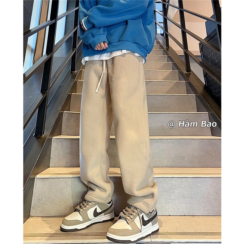 加绒加厚~复合羊羔绒休闲裤超厚实摇粒绒保暖棉裤K618-P60,男装棉衣,星座502