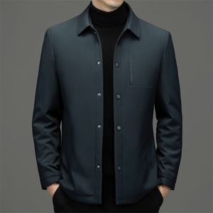 中年男新款加厚保暖棉衣冬季男装棉服爸爸装休闲外套YYM9005-P165图片
