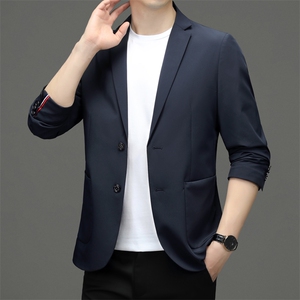 6018-102春秋款男士西服外套薄款商务休闲男装P185图片